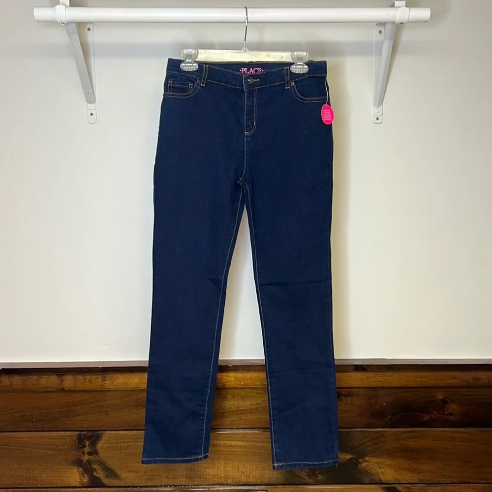 NWT The Children’s Place Dark Wash Skinny‎ Jeans- 18